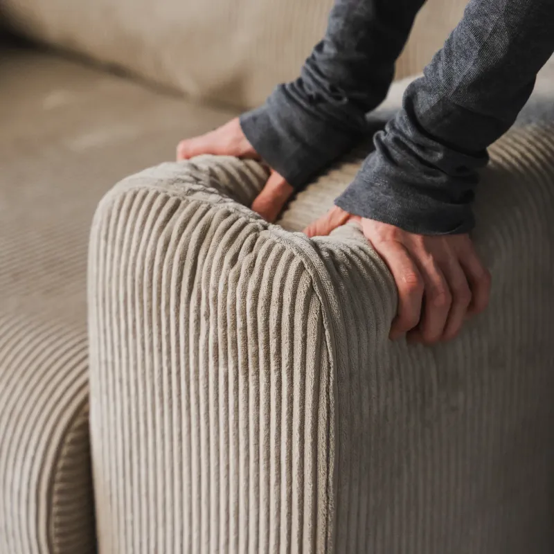 ДОЛГОЖДАННЫЙ ОТПУСК Диван угловой, бежевый