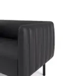 РИО Диван прямой черный