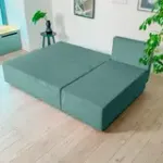 Корсо Лайт Диван угловой Cilium изумрудный