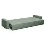 КОРСО XL Диван тканевый прямой темно-зеленый