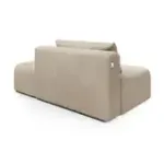 НОВЫЕ ЭМОЦИИ МИНИ Диван прямой, латте, банкетка справа