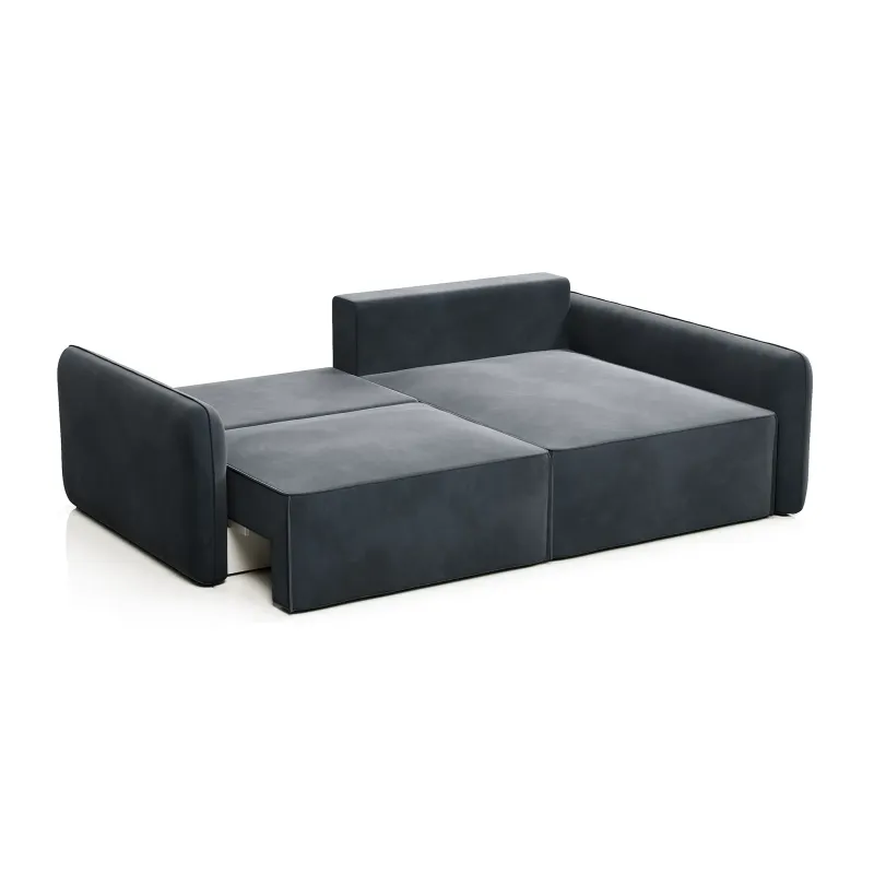 ПОРТЛЕНД Диван угловой серый