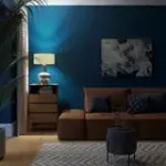 ПОРТЛЕНД Диван прямой с банкеткой терракотовый