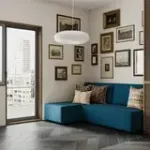 КОРСО ЛАЙТ Диван угловой, синий