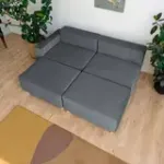 РАЙСКИЙ УГОЛОК Диван угловой графитовый