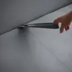 РИМИНИ Диван прямой светло-серый