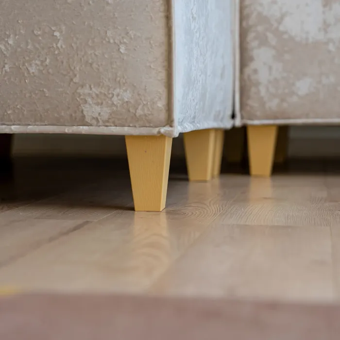 РАЙСКИЙ УГОЛОК Диван угловой бежевый, с Crash-эффектом