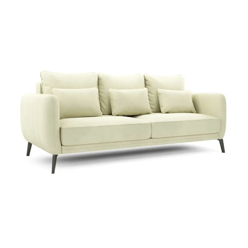 СЧАСТЛИВЫЙ ДЕНЬ Диван прямой, молочный СЧАСТЛИВЫЙ ДЕНЬ Диван прямой, молочный