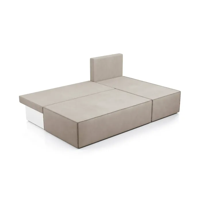 КОРСО ЛАЙТ Диван угловой, светло-бежевый