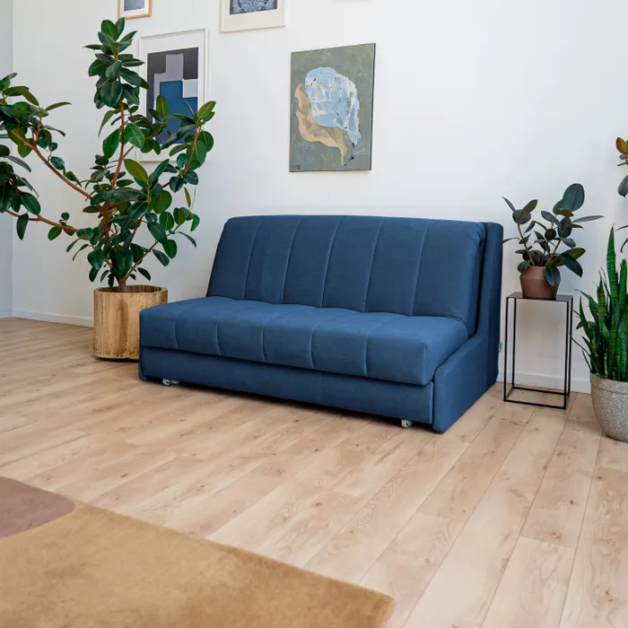 ВЕНЕЦИЯ Складная кровать темно-синяя, 160