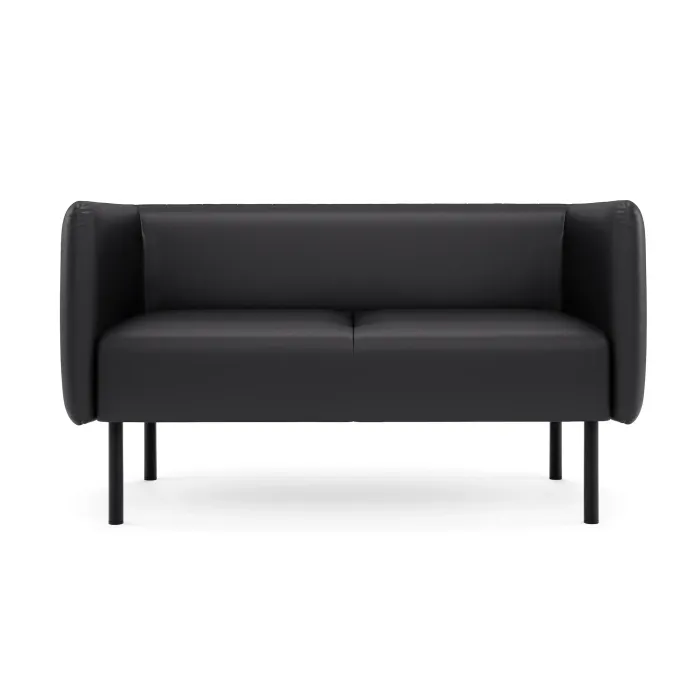 РИО Диван прямой черный