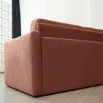 ПРОСТОЕ СЧАСТЬЕ Диван прямой терракотовый