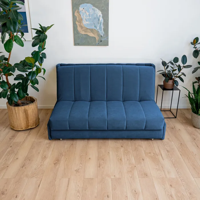 ВЕНЕЦИЯ Складная кровать темно-синяя, 160