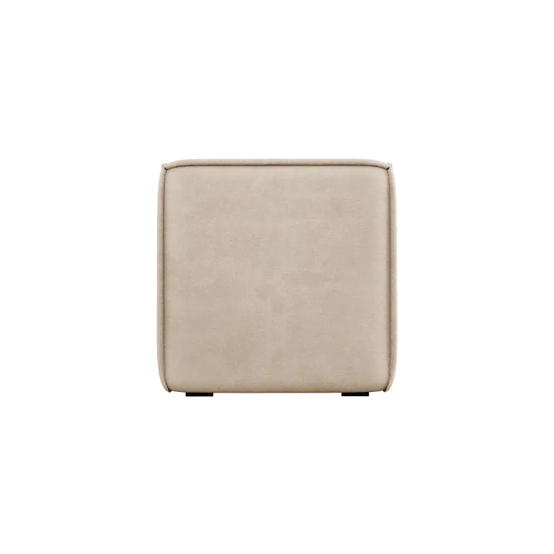 Маленькая радость Пуф квадратный бежевый