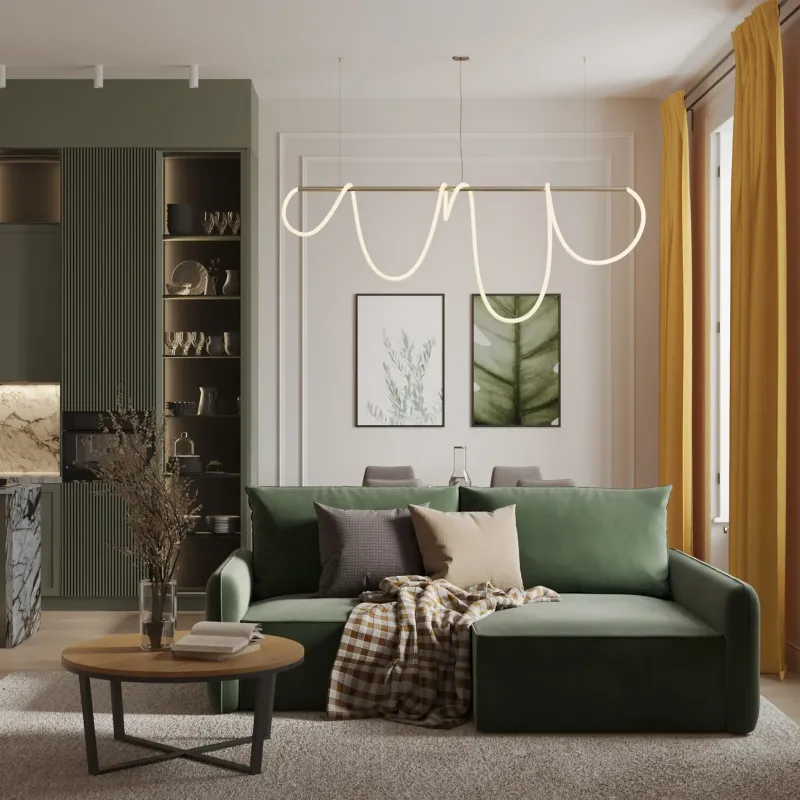 ПОРТЛЕНД Диван угловой терракотовый ПОРТЛЕНД Диван угловой терракотовый