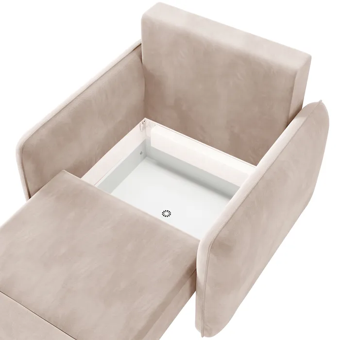 ПОРТЛЕНД Кресло светло-бежевое