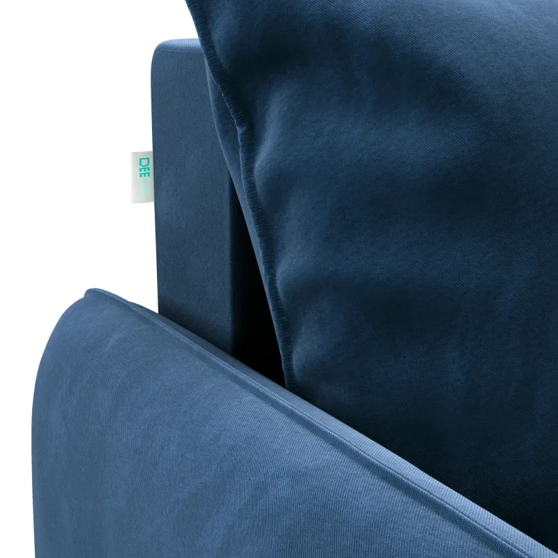 ПОРТЛЕНД Кресло-кровать синее