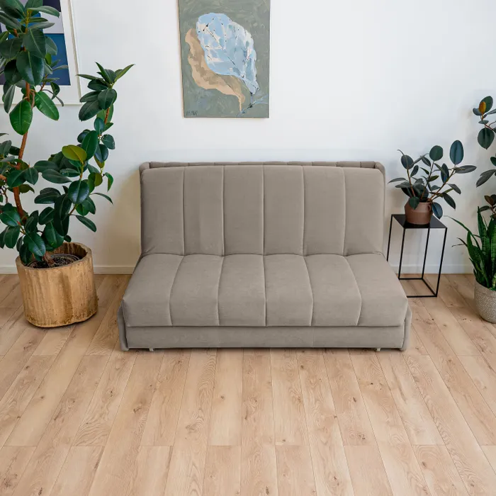 РИЧМОНД Складная кровать серо-бежевая, 200