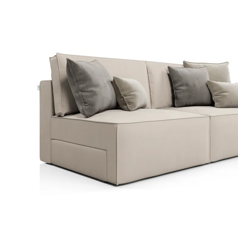 КОРСО Накладка для бельевого ящика, бежевая