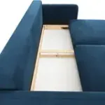 СЧАСТЛИВЫЙ ДЕНЬ Диван прямой, синий