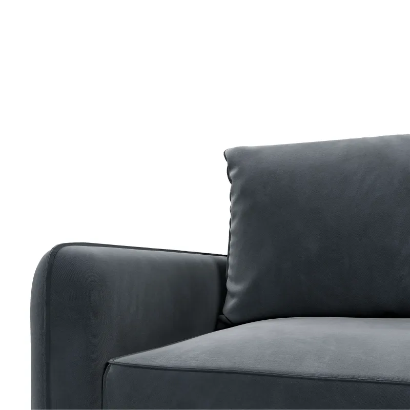 ПОРТЛЕНД Диван прямой серый