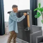 ЛУЧШИЙ ДРУГ 150 Диван прямой серый