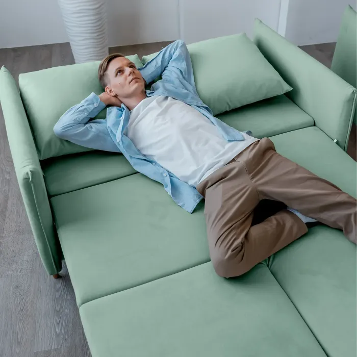 ЛУЧШИЙ ДРУГ 150 Диван прямой мятный