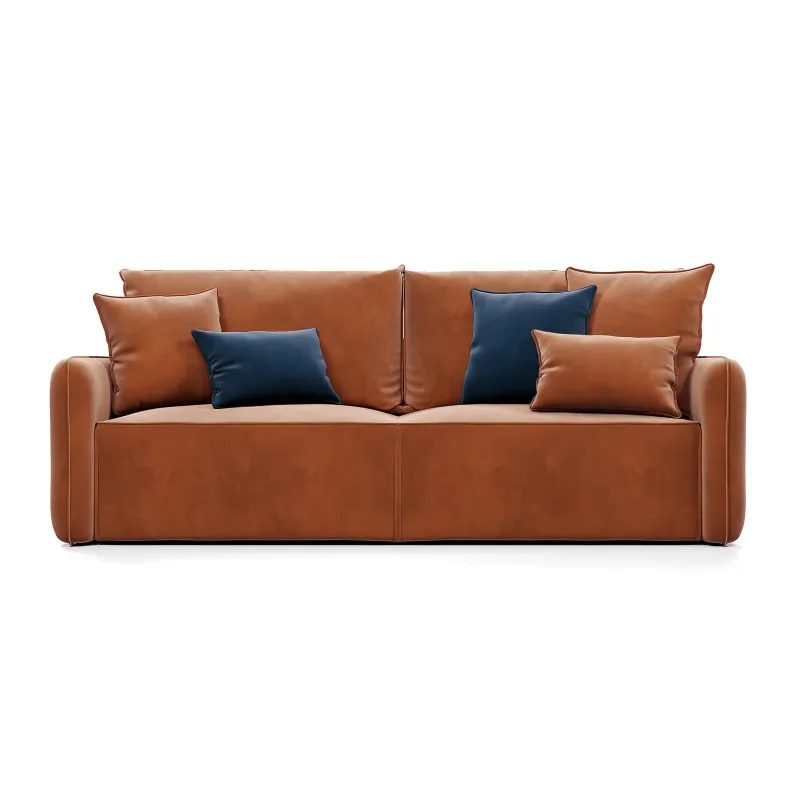 ПОРТЛЕНД Диван прямой терракотовый ПОРТЛЕНД Диван прямой терракотовый