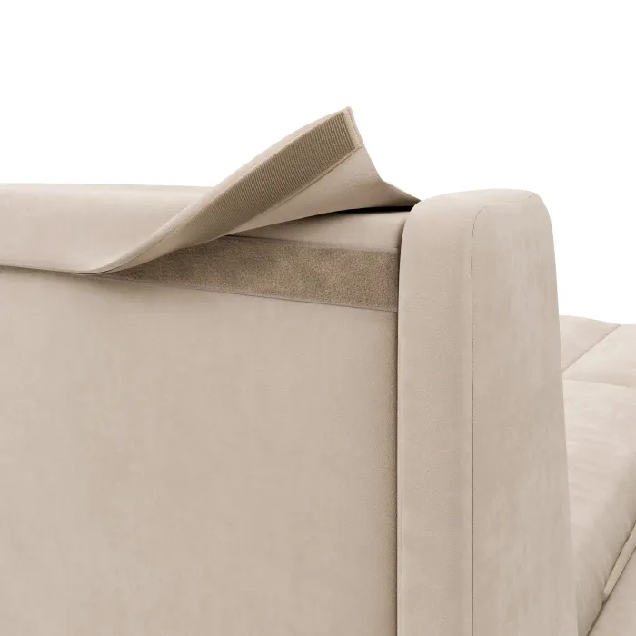 ГАРМОНИЯ СНА Кровать-диван прямой светло-бежевый, 160, ППУ