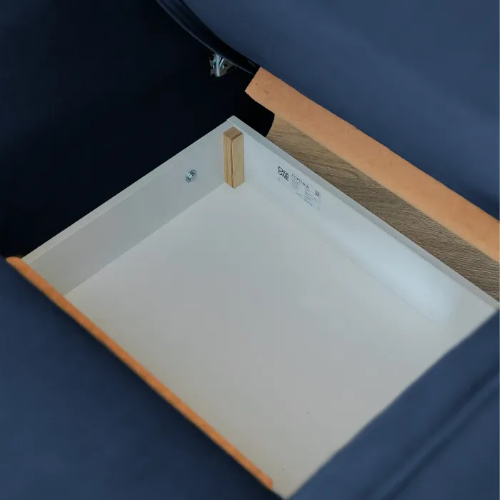 ПОРТЛЕНД Кресло-кровать синее