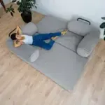 ПОЛЕЗНАЯ ПРИВЫЧКА Диван прямой, серый