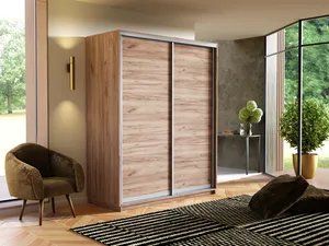 Элемент Шкаф-купе двухдверный, 160х220х60, Золотистый