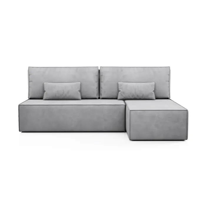 КОРСО ЛАЙТ Диван угловой, серый