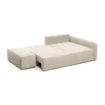 ПОРТЛЕНД Диван прямой с банкеткой светло-бежевый