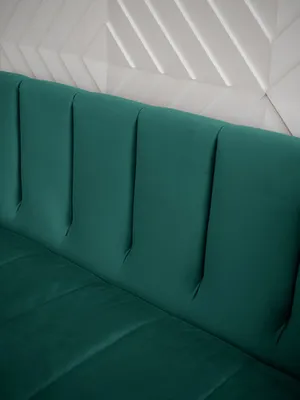 ВЕНЕЦИЯ Кровать-диван прямой изумрудный, 160
