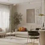 РИМИНИ Диван прямой бежевый