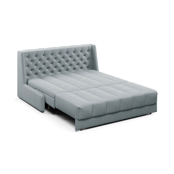 РИЧМОНД Складная кровать светло-серая, 160