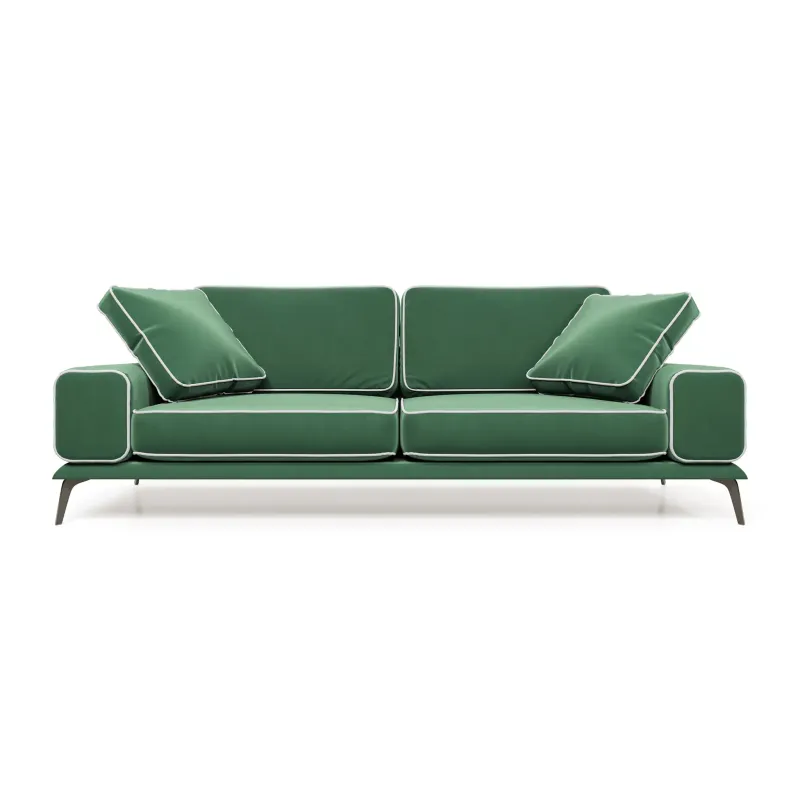 Солнечное побережье Диван прямой, зеленый