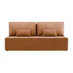 КОРСО ЛАЙТ Диван прямой терракотовый