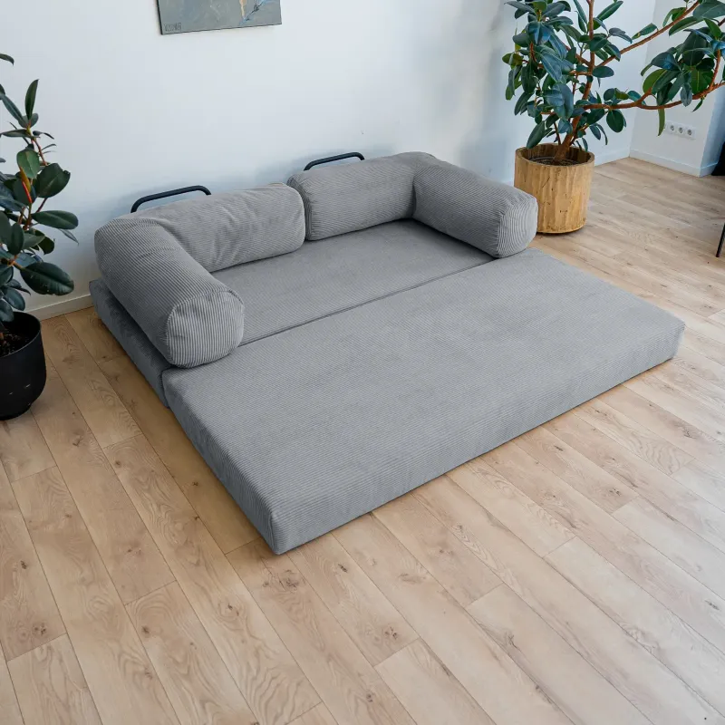 ПОЛЕЗНАЯ ПРИВЫЧКА Диван прямой, серый