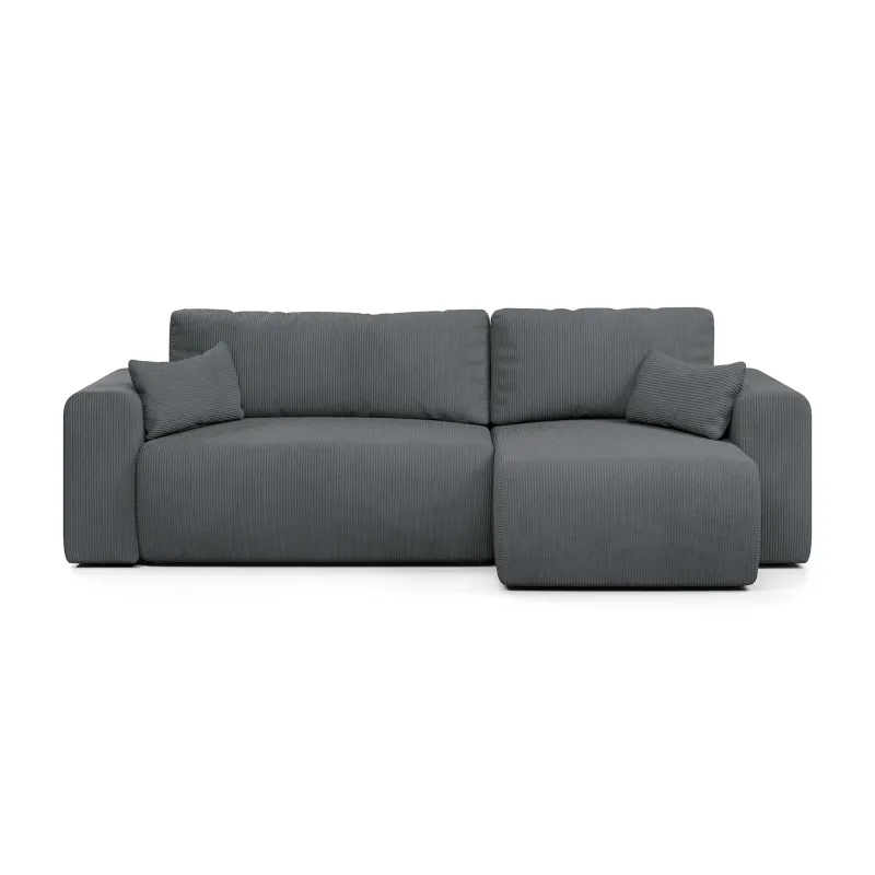 ДОЛГОЖДАННЫЙ ОТПУСК Диван угловой, графитовый ДОЛГОЖДАННЫЙ ОТПУСК Диван угловой, графитовый