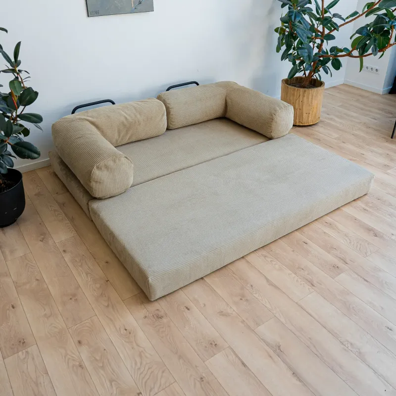 ПОЛЕЗНАЯ ПРИВЫЧКА Диван прямой, бежевый