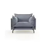 Облако комфорта Кресло, серо-синий