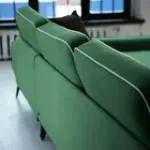 Солнечное побережье Диван угловой, зеленый