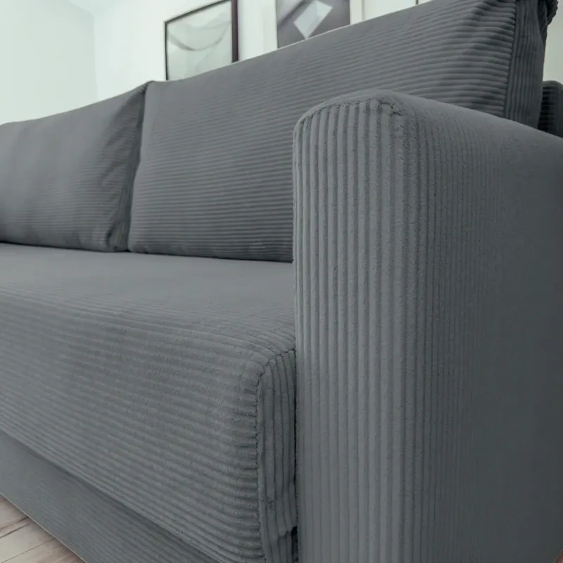 РИМИНИ Диван прямой Cilium графитовый