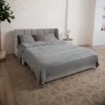 ВЕНЕЦИЯ Складная кровать серо-бежевая, 125