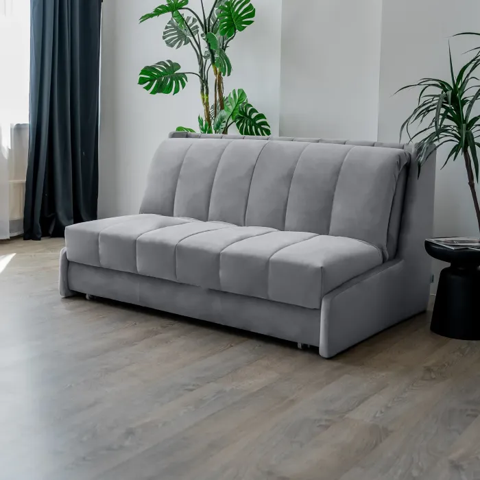 РИЧМОНД Складная кровать светло-серая, 160