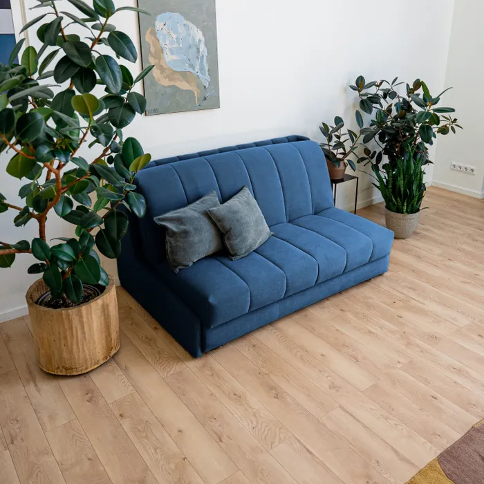 ВЕНЕЦИЯ Складная кровать темно-синяя, 185