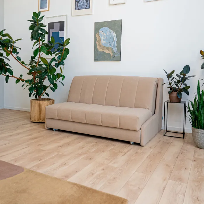 ВЕНЕЦИЯ Складная кровать светло-бежевая, 160