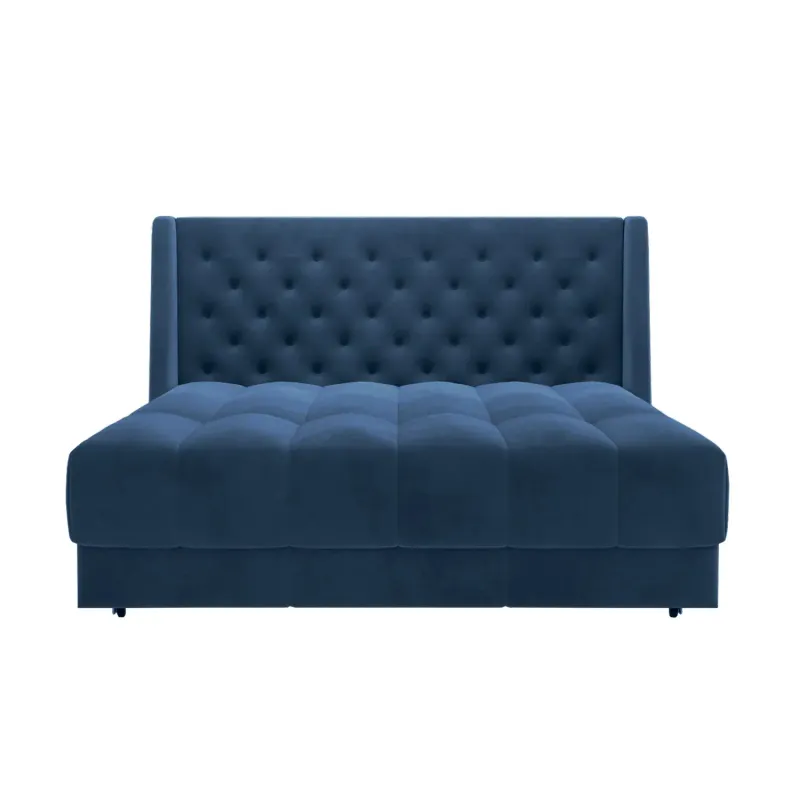 РИЧМОНД Складная кровать темно-синяя, 185